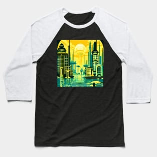 Bioshock inspired art deco (2) Baseball T-Shirt